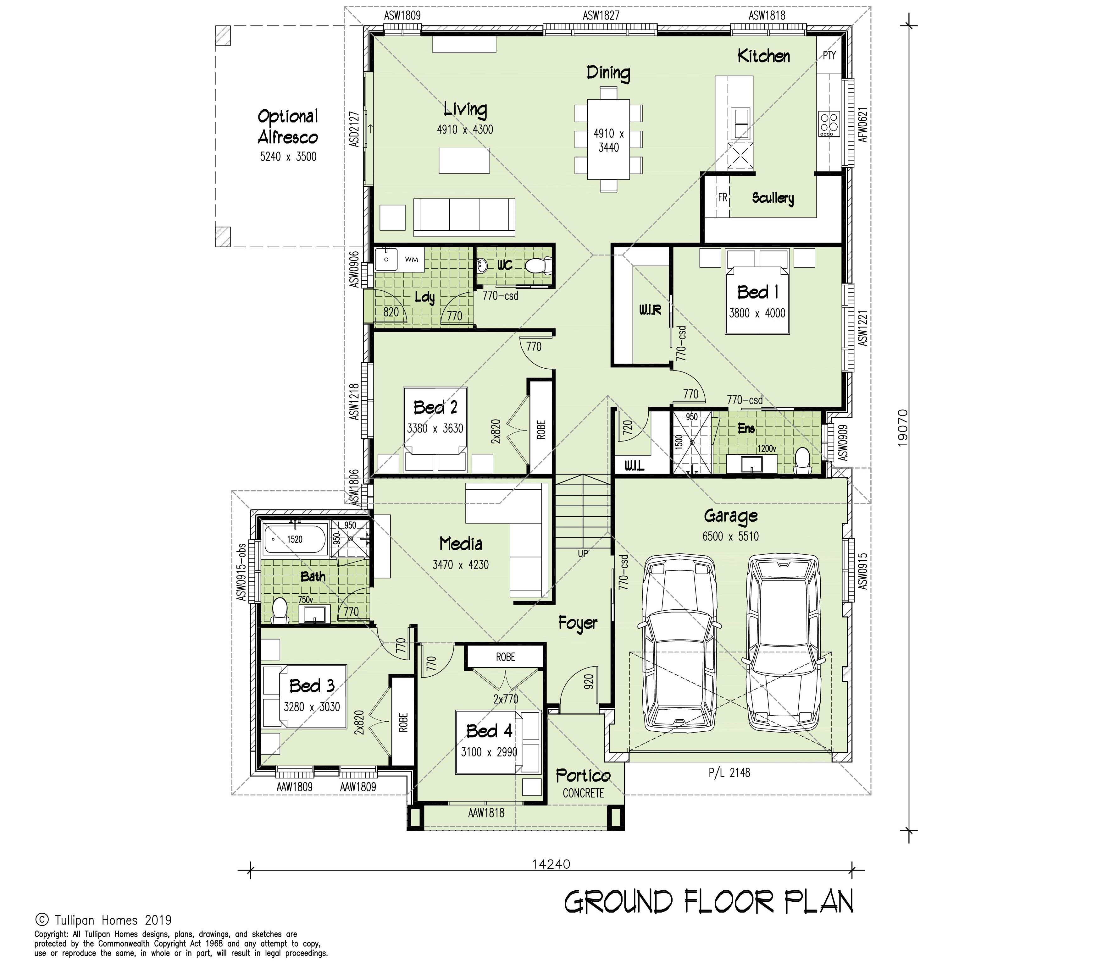 Delray MK3, Home Design, Tullipan Homes