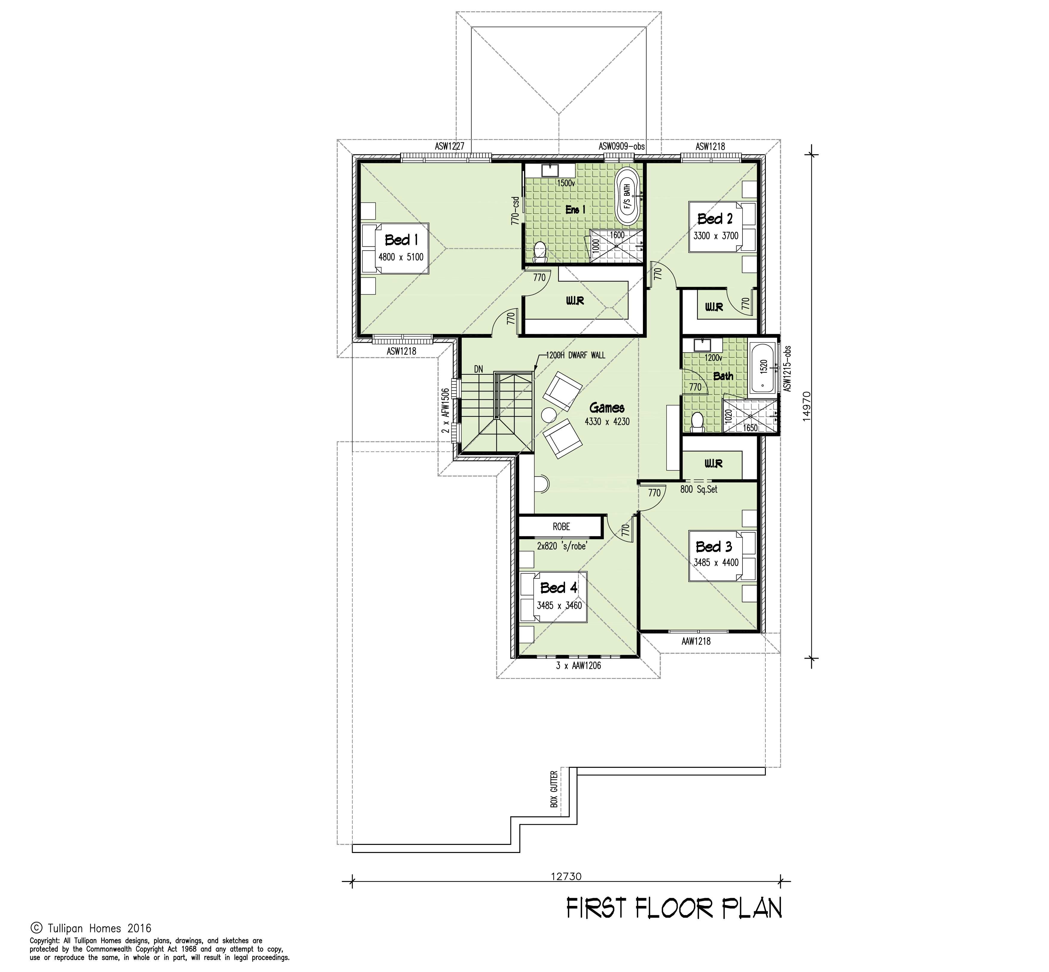 Atlanta MK1 - Dual Living, Home Design, Tullipan Homes