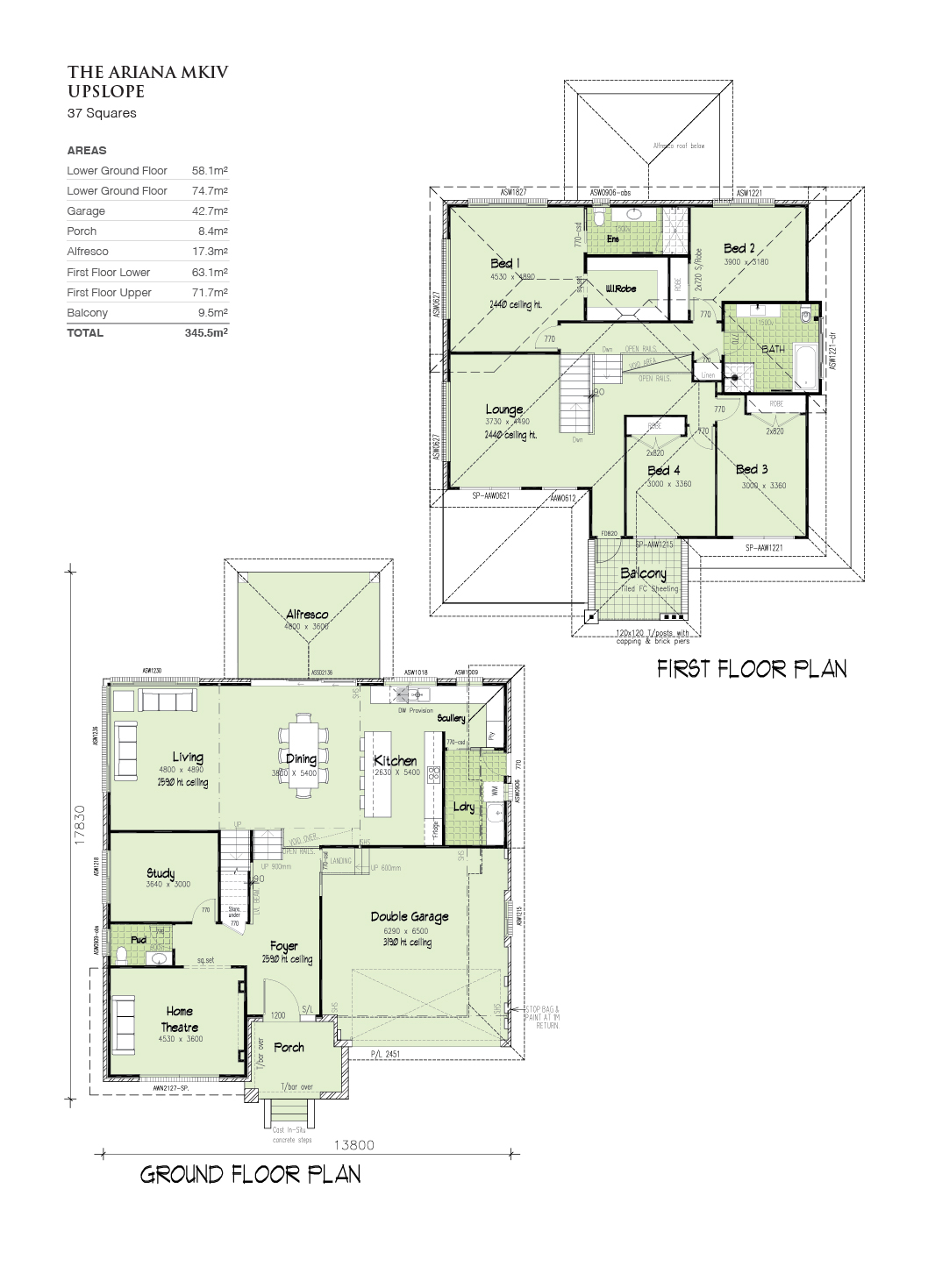 Ariana MKIV Upslope design, Home Design, Tullipan Homes