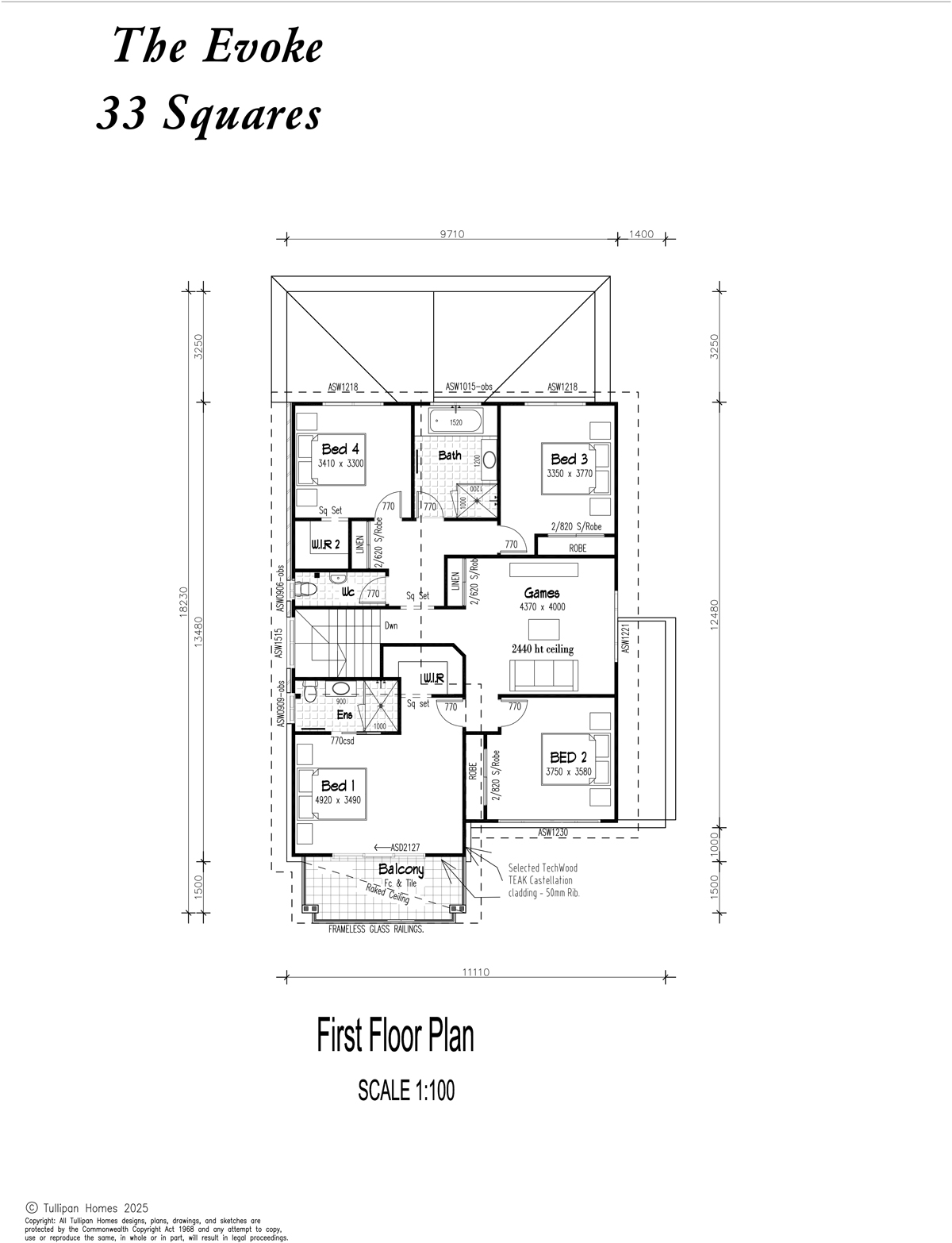 Evoke, Home Design, Tullipan Homes