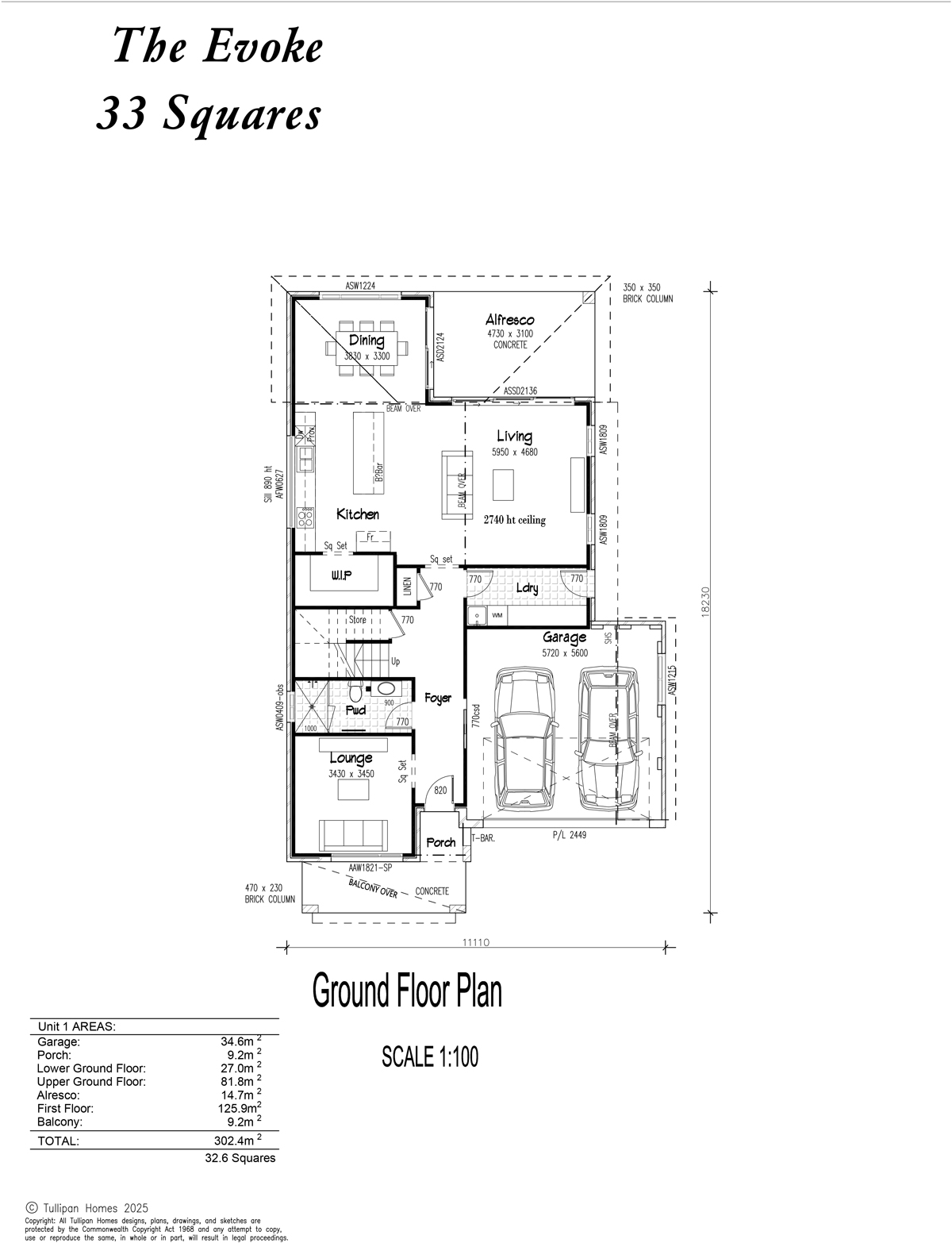 Evoke, Home Design, Tullipan Homes