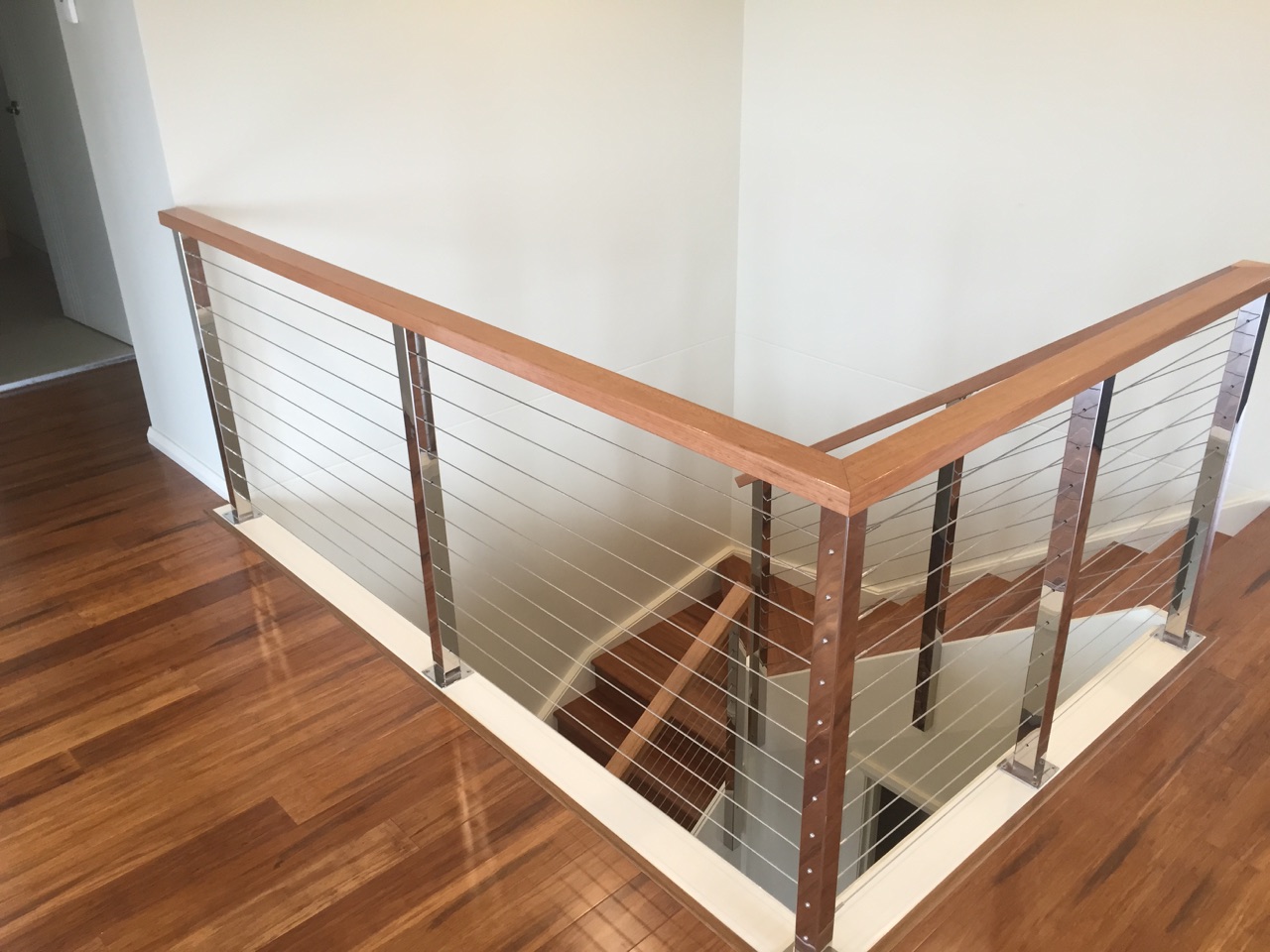 Mika style cable balustrading