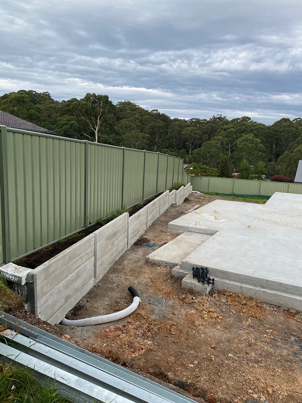 Retaining walls retain ease